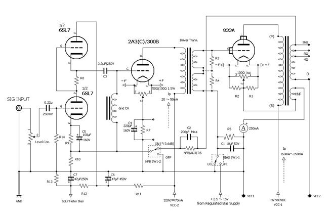 833A amplifier from JAPAN - 悅聲音響 REFERENCE AUDIO